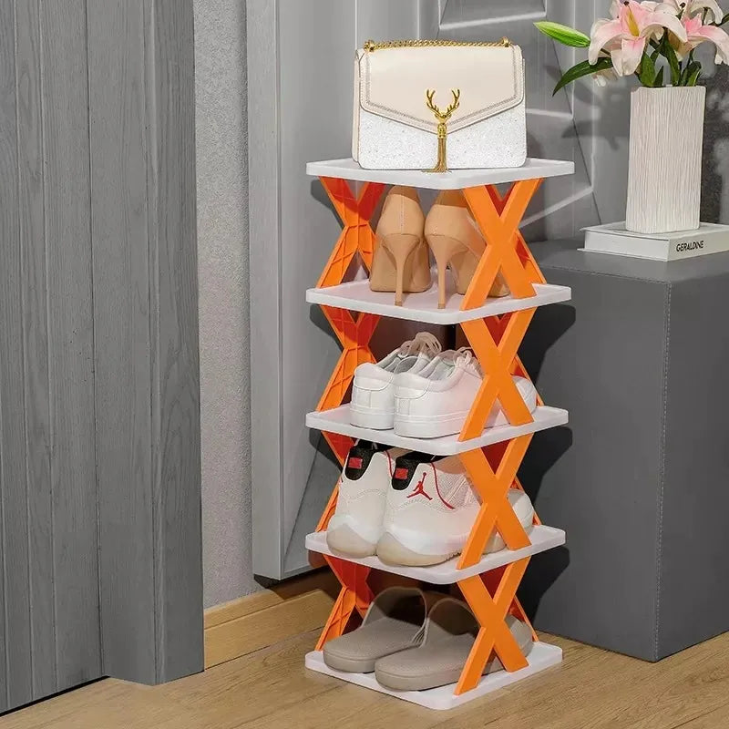4 and 5-Layer Multi-Functional Rack Versatile Stackable Organizer for Shoes,