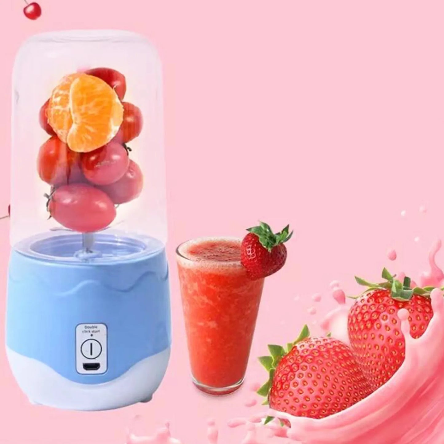 Juicer Cup Large Capacity Four Blades Fruit Mixing Machine