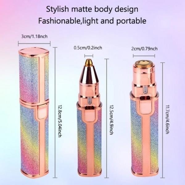 Rechargeable Waterproof Facial Hair Removal pen For Women